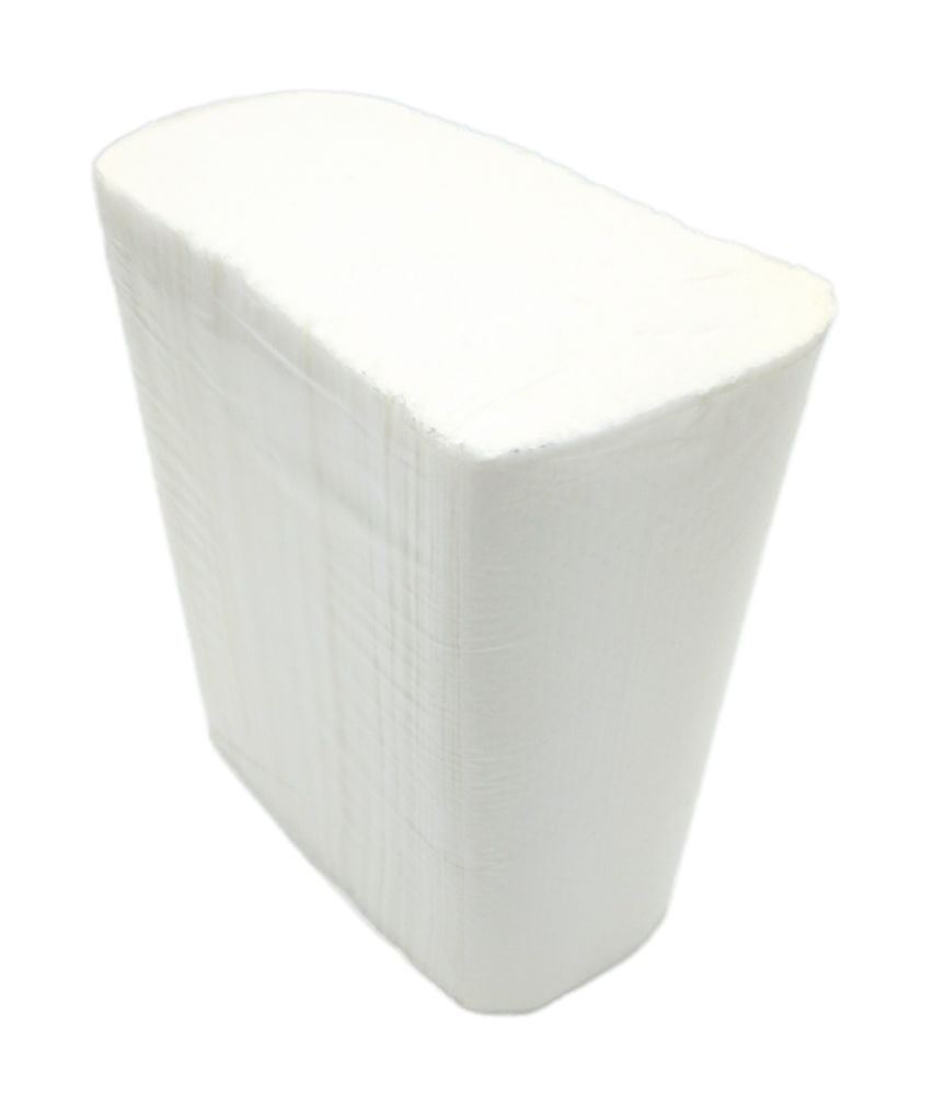 Рушники паперові білі 2 шари Z-складення Luxe 225х190 мм 200 шт